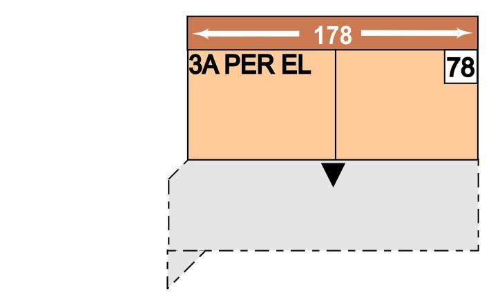 77 3APELEL 78 3APEREL 178 3sedák s funkcí trapézoéo příčnéo lůžka, bez područek, možné pouze kombinaci s trapézoými