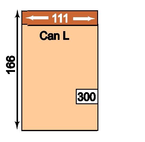 podlaník leo + prao 00 CanL 0 CanR 7 Kanape leo nebo