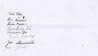 smrti mjr Rošického s. Řežucha dál úzce spolupracoval s Frant. Janíčkem, pokud vím, až do mého zatčení Gestapem 11.7.1944.