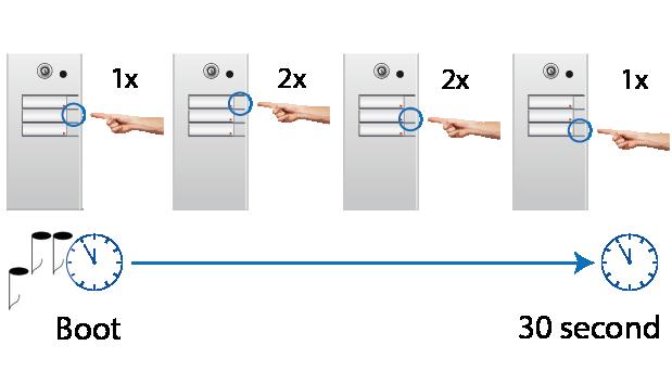 Nastavení dynamické IP adresy Pro nastavení zařízení do režimu automatického získání síťových parametrů z DHCP serveru postupujte následovně: Připojte 2N Helios IP Vario k napájení (pokud je již