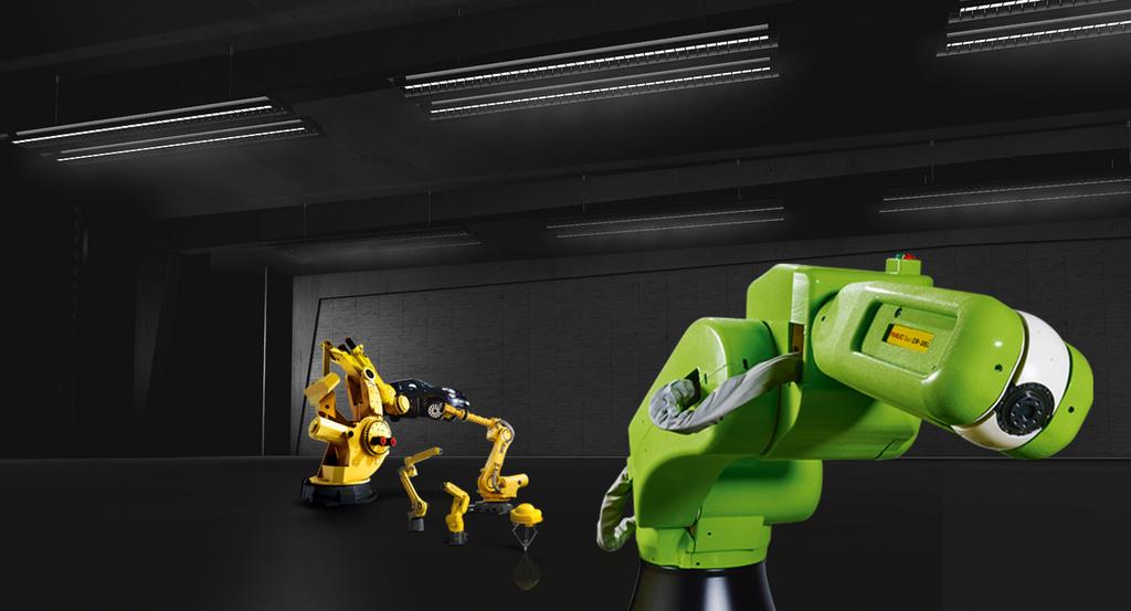 Paže FANUC nabízí nejširší spektrum průmyslových robotů na světě - včetně: nejmenšího robota na světě