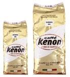 řada Kenon Coffee Crema Moka Kávová směs s dobrým podílem Arabiky, silná chuť, pevná crema a silné aroma.