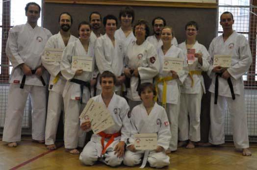 Danu mistrovského stupně karate, Šéf-instruktor Modern Sports Karate Associates International, a.s.b.l. Luxembourg. V současné době náš oddíl čítá 38 členů.