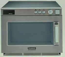 Kompaktní mikrovlnná trouba 2 magnetrony po 900 W, tzn.: 1 nad a 1 pod varným prostorem, max.
