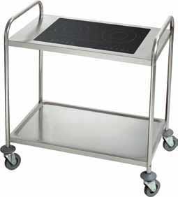 spínač, 230V / 50Hz, 3,1 kw, váha 16,5kg Kód: ID-310W Kč 8 119,00 Idukční plotna 405 x 700 x 138 mm, konstrukce z nerezu,