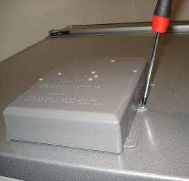 CHANGING THE MAIN CARD Main card box is located on the upper wall of