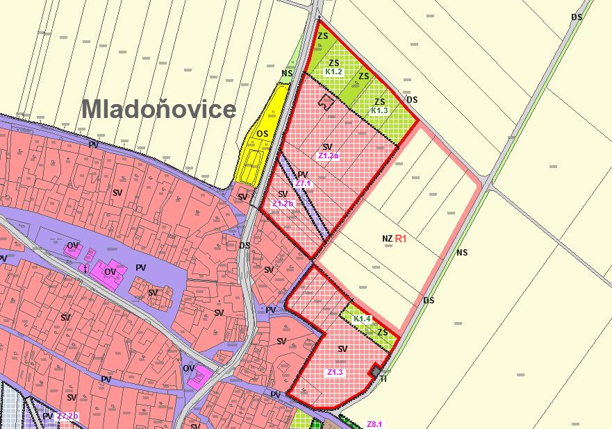 ÚZEMNÍ STUDIE MLADOŇOVICE 7 1. ÚVOD 2. IDENTIFIKAČNÍ ÚDAJE 3. ZÁKLADNÍ ÚDAJE Územní studie je pořizována v souladu s 25 zákona č. 183/2006 Sb., v platném znění.