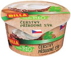 5,58 Kč BILLA naše BIO