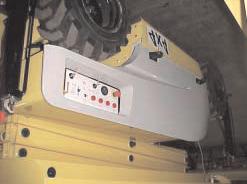 4.3.2.2 - Všeobecné mechanické vlastnosti stroje Celý stroj je nutné podrobit vizuální kontrole.