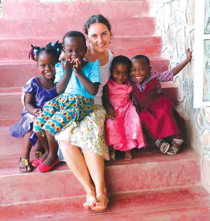 S nimi som mohla ochutnať viac druhov rýb z Jazera Malawi. Takto sme očakávali príchod Nového roka. Som vďačná za tieto priateľstvá, ktoré nahrádzajú neprítomnosť rodiny, priateľov a zboru.