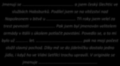 rakouský maršál Jan Radecký z Radče poráží Italy a stává se vojenským guvernérem v