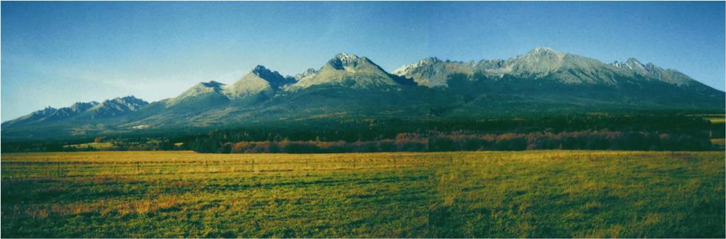 Slovensko Vysoké Tatry (větrná disturbance 2004) rok 1891 Kriváň