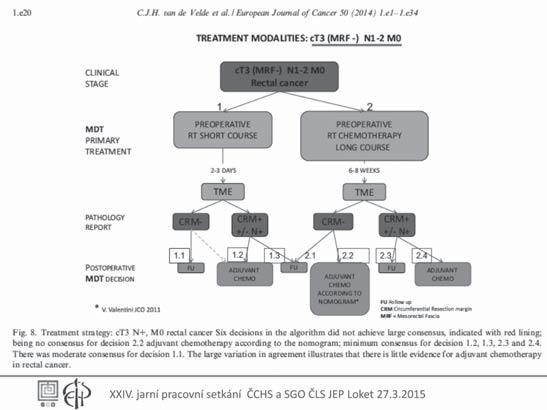 Můžeme opustit NeoRT/CT v léčbě karcinomu rekta? 120 XXIV.
