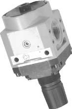 Redukèní ventil - velikost MX, 9,, G /8" IN, 6, max 60 G /" Uzamykatelný detail 7 6 Prùtoková charakteristika Výstupní tlak (bar) - Udržování pøesného nastaveného tlaku je díky systému odsávání