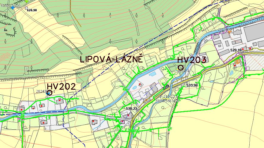 3.1.2 HORNÍ LIPOVÁ POSILUJÍCÍ ZDROJ VODY HYDROGEOLOGICKÝ PRŮZKUMNÝ VRT Lipová-lázně Horní Lipová Ulice: Obnova VHI: NE 360 tis.