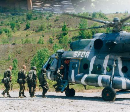 Od dubna do října roku 2000 působili v severozápadní Bosně příslušníci 43. mechanizovaného praporu.