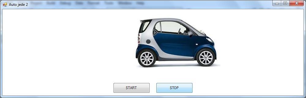 Enabled určuje zda běží (True) nebo stojí (False). Interval určuje dobu mezi dvěma tiky. Použití časovače nám umožní auto rozjet a kdykoliv zastavit. Nemusíme s ním pouze popojíždět.