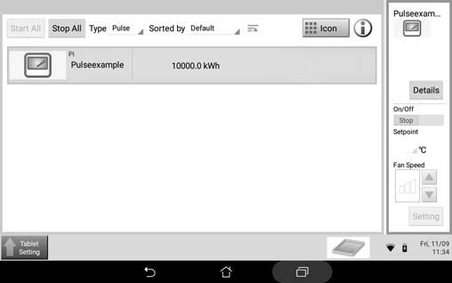 impulsu opovít 0,0 kwh. Klikněte n tlčítko Seznm níky (Menu List) () >> Servisní nstvení (Servie Settings) () >> Čsové pásmo (Time Zone) ().