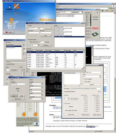 M2M rozhraní Produkt je připraven pro propojení se SW aplikacemi 3. stran. Popis rozhraní (XML formát, podrobný popis SNMP, mapování Modbus/TCP proměnných) najdete v podrobném manuálu Rodina Poseidon.