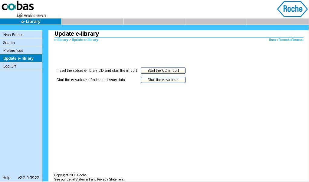 cobas e - library Nové