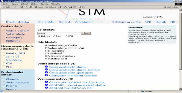 pro Portál STM (obr. 4).