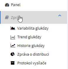 Kliknutím na ikonu rozbalíte příslušné možnosti.