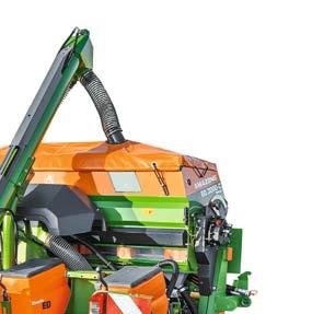 AMASCAN + Super Elektrický pohon dávkování hnojiva Hydraulický pohon dávkování osiva