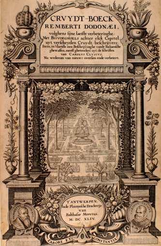 Cruydt-Boeck v několika vydáních 1544, 1554, 1558, 1608, 1618, 1644.
