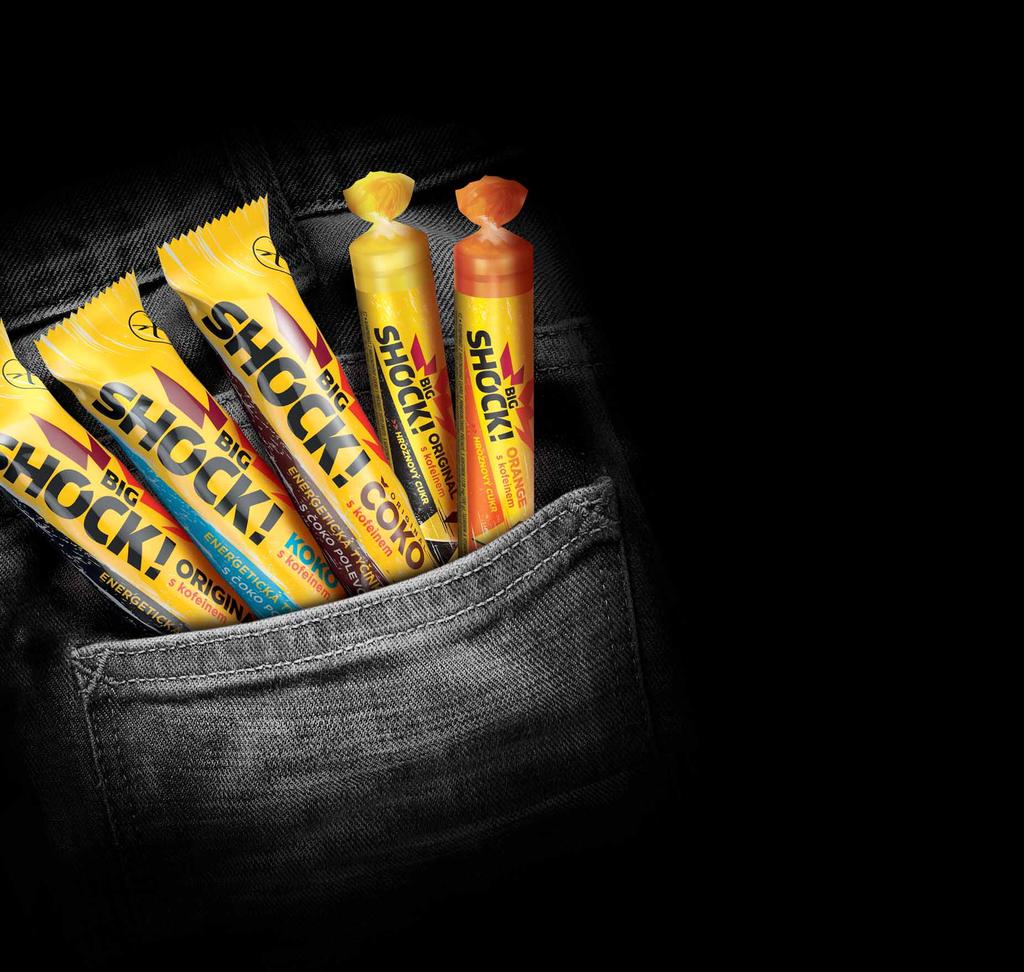RYCHLÝ ZDROJ ENERGIE S OBSAHEM KOFEINU BIG SHOCK!