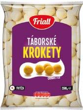 Bramborové výrobky Český bramborák 50 g 6x1 kg 73 Kč kg