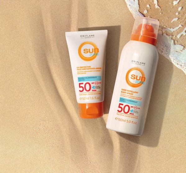 Opalovací mléko na obličej a tělo SPF 15 Sun Zone 1 23294 299 Kč Opalovací mléko SPF 30 Sun Zone 1 23296 399 Kč OCHRAŇTE SVOU PLEŤ VYSOKÝM FAKTOREM SPF 50!