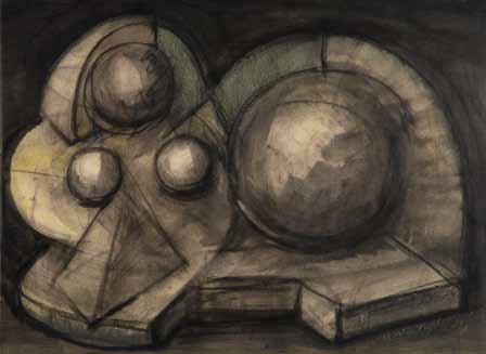 59 Václav Rožánek (1913 1994) Krajina 59 olej, sololit, 80 x 100 cm, sign. DU V. Rožánek, rám, krásná ukázka z námětově bohatého díla oceňovaného umělce, jenž byl žákem a přítelem Oldřicha Smutného.