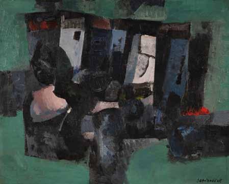 125 Jaroslav Otčenášek (1909 1972) Na Korsice olej, plátno, 81,5 x 100 cm, sign. PD L.