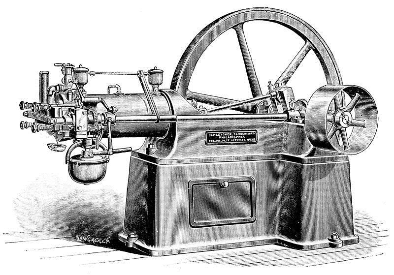 Předchůdce všech dnešních zážehových motorů zkonstruoval roku 1876 německý konstruktér a vynálezce Nikolaus August Otto.