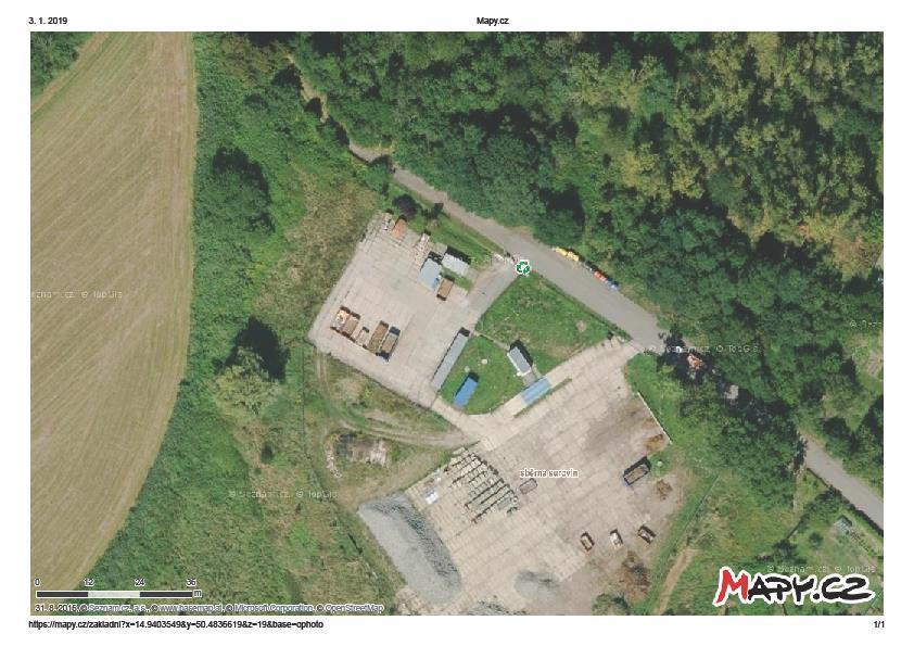 Sběrný dvůr Souhlas k provozování zařízení vydal Krajský úřad Sředočeského kraje, odbor živoního prosředí a zemědělsví.