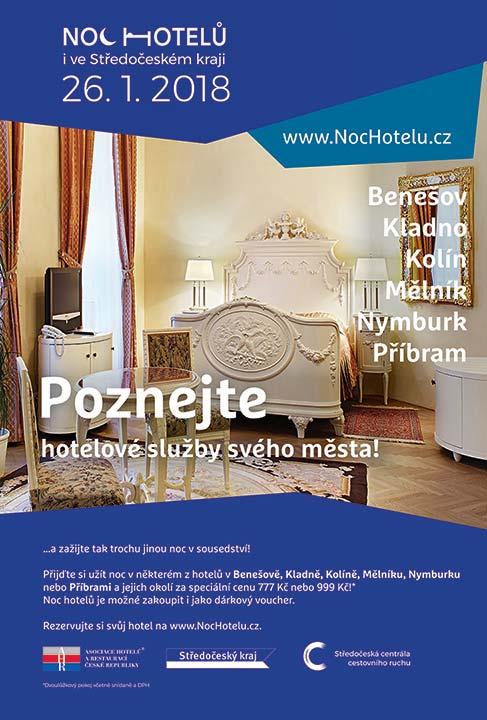 SPOLUPRÁCE NA AKCI NOC HOTELŮ 2018 akce pořádaná AHR ČR letos poprvé celorepublikově