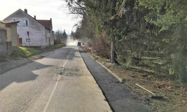 Celkem bylo obnoveno 1 345,8 m vodovodu.