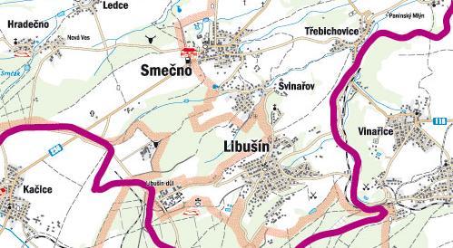 8. DOPRAVA 8. 1 Silniční doprava Silnice I. A II třídy Ve správním území obce Libušín nejsou vedeny žádné dálnice, rychlostní komunikace a silnice první třídy.
