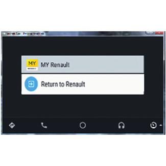 1 Aktivace aplikace MY Renault v Android Auto Pro aktivaci aplikace MY Renault v Android Auto : Stáhněte a nainstalujte aplikaci MY Renault. Viz odstavec Vytvoření uživatelského účtu.