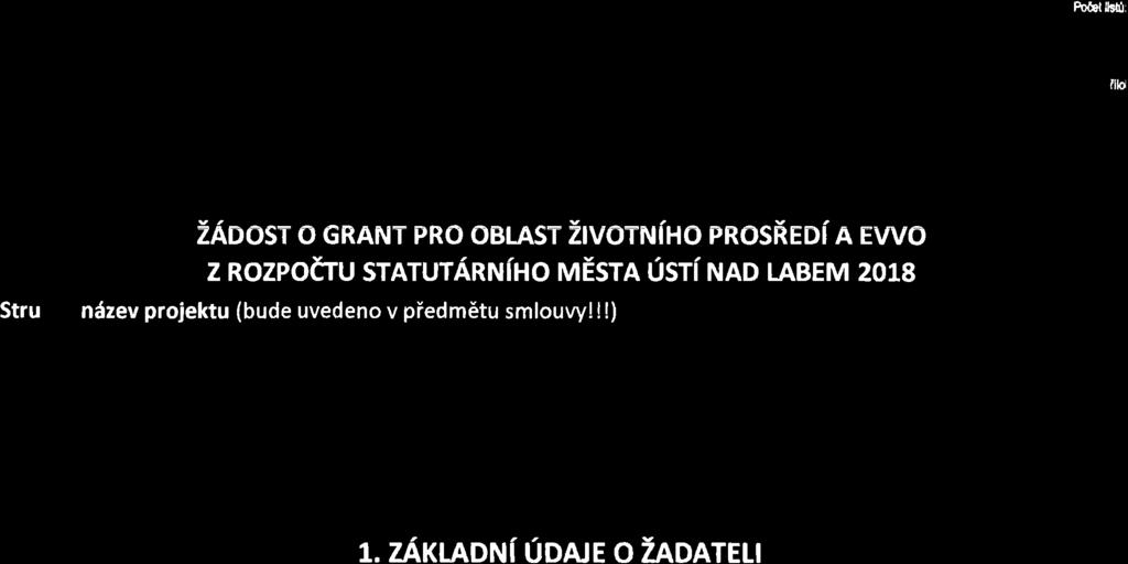 !!),, ko ni zahrada étyf iivlfi" Zvolem] grantow program: * nehodicise s'rktnéte 2. Podpora éinnosti neziskovh organizaci zaméfeny ch na EWO a ochranu iivotniho prosti edl * Forma prévm osobnosti 1.
