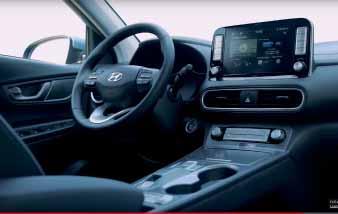 Hyundai Kona Electric Zcela nové elektrické SUV Čistě elektrická jízda a technologie Pozoruhodný dojezd na jedno nabití až 449 km (podle WLTP) Jedinečný design a dynamická jízda díky výkonu až 204 k