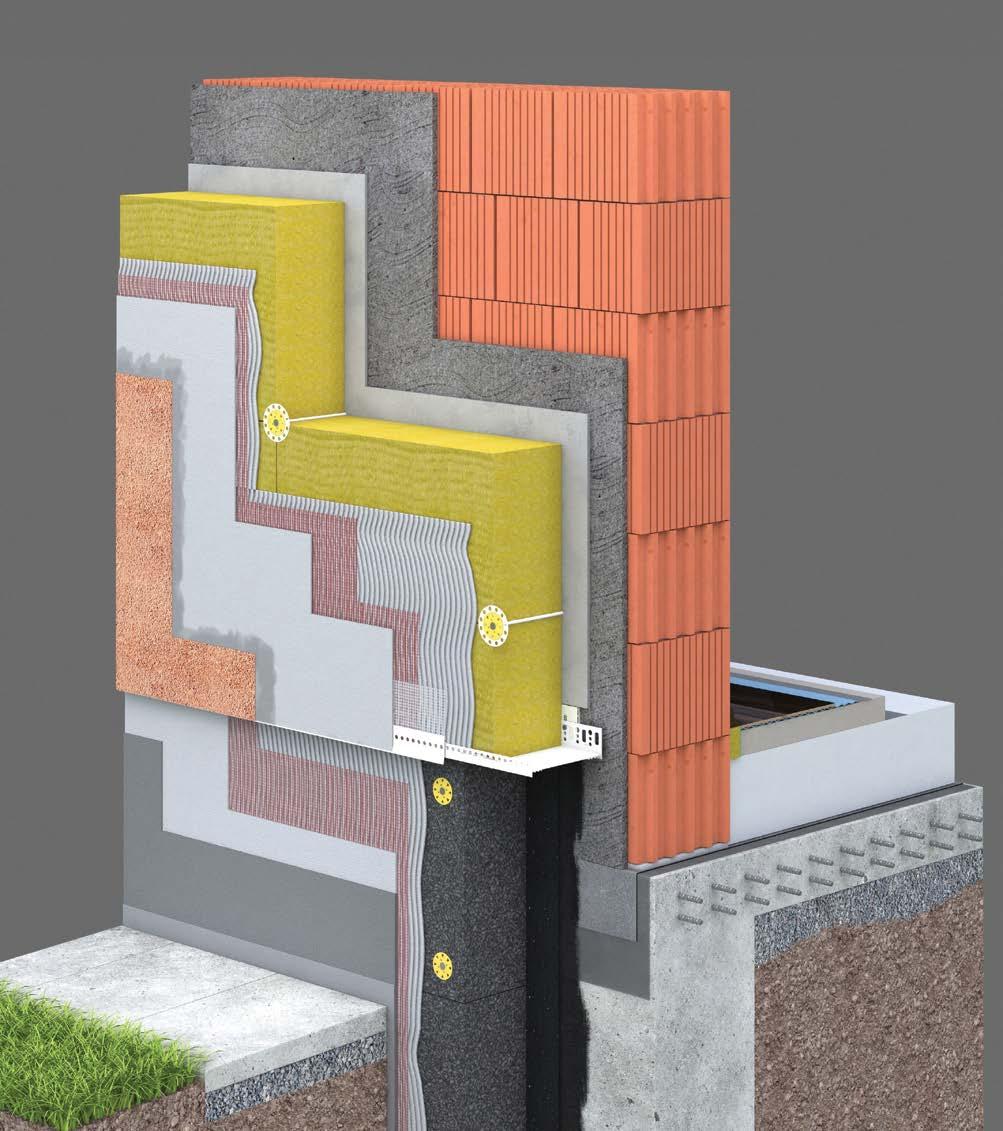 NOVÁ ŠPIČK V POŽÁRNÍ BEZPEČNOSTI FSÁD PLNĚ MINERÁLNÍ SYSTÉMY ETICS Všechny minerální systémy ETICS společnosti Saint-Gobain Weber poskytují spolehlivou