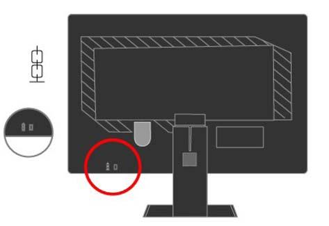 Otáčení Vestavěný podstavec umožňuje sklopit nebo otočit monitor do polohy, která zajišťuje nejvhodnější zobrazení.