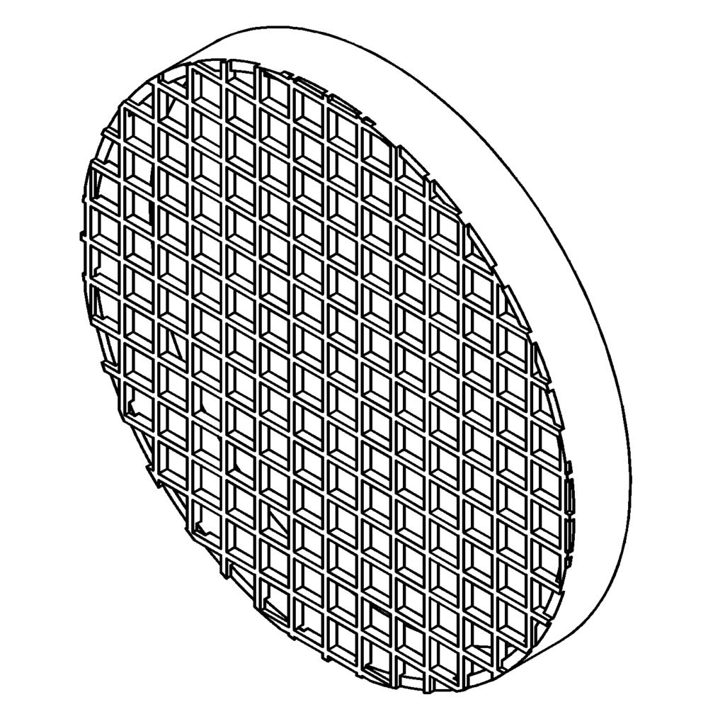 Kruhová mřížka Průměr pro potrubí NG 1, 125, 1, 1, 1,, 225, 2, 2, 315, 355, 0 Materiál PVC / PP / PPs / PE Kruhová mřížka Mřížka přivařená