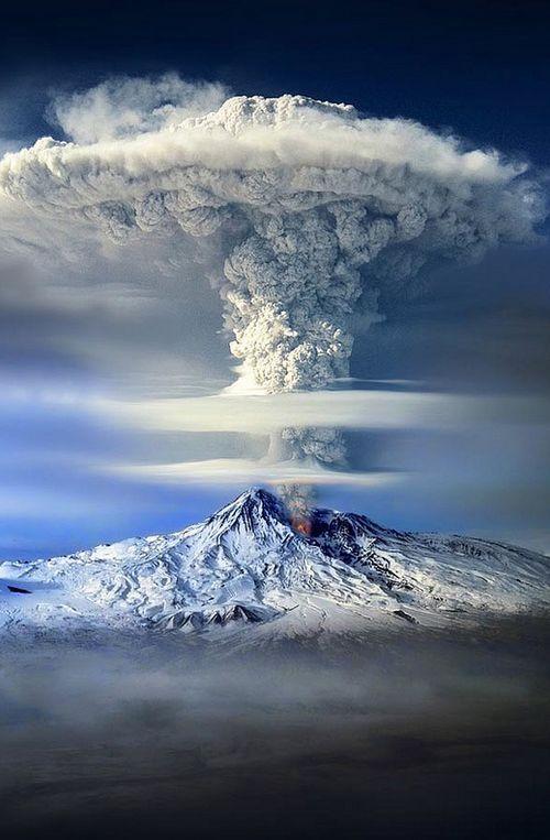 Klima v historii Velká sopka může vyvrhnout velké množství