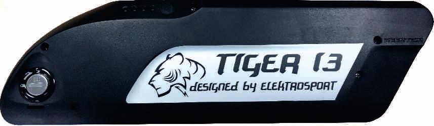 TIGER Nová verze Li-Ion baterie pro rok 2019 s volbou kapacity dle vašich požadavků. Baterie jsou vyrobeny v ČR a to výhradně za použití značkových článků.