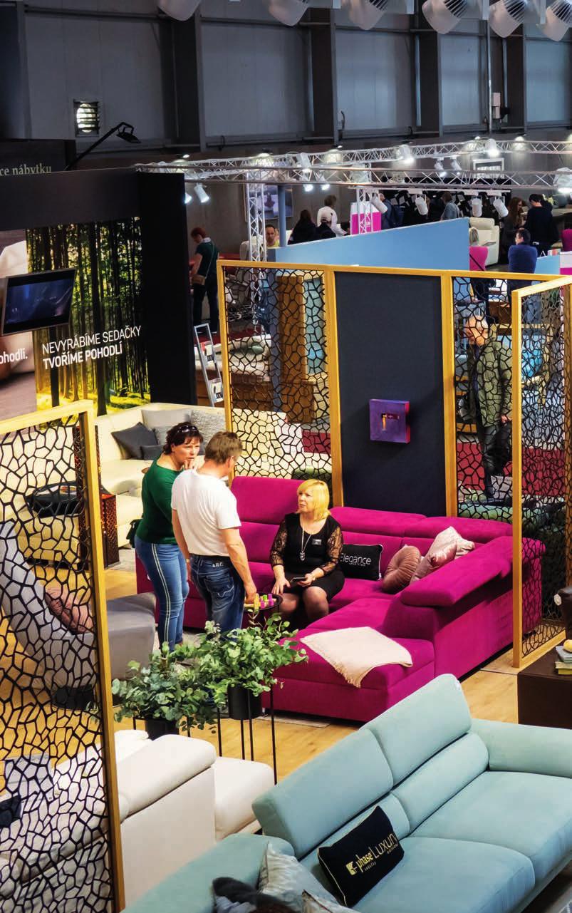soubor veletrhů FOR HABITAT FOR INTERIOR FOR GARDEN DESIGN SHAKER SVĚTLO V ARCHITEKTU Počet vystavovatelů: 592 Čistá