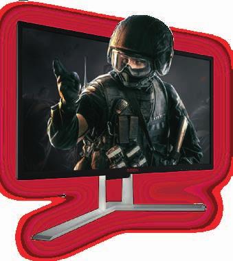 frekvence 240Hz doba odezvy 1ms, jas 400 cd/m2 vybaven