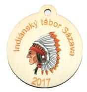 00240 - Medaile s nápisem (7cm) -