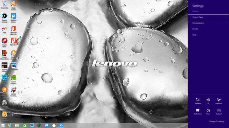 Kapitola 2. Zahájení používání systému Windows 8.